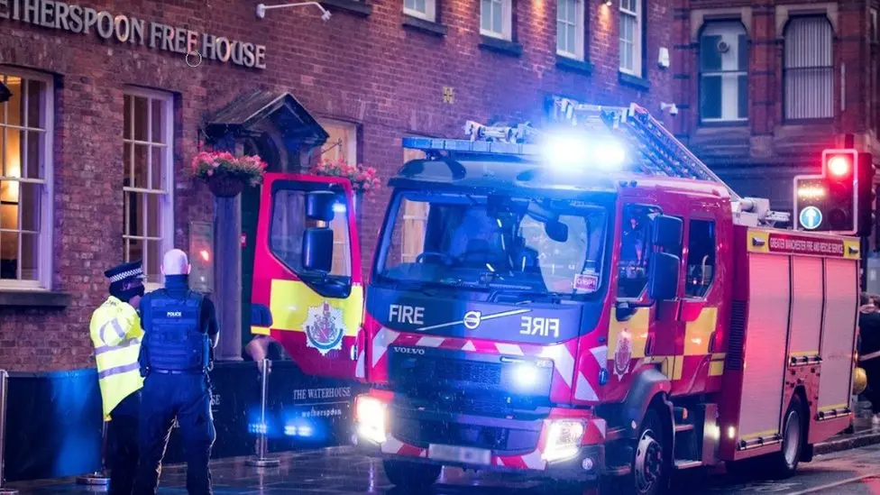 Wetherspoon ceiling collapse Two women taken to hospital