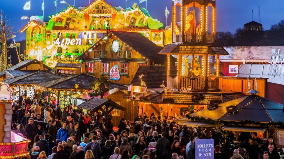 Man 'attacked with alkali' at Winter Wonderland