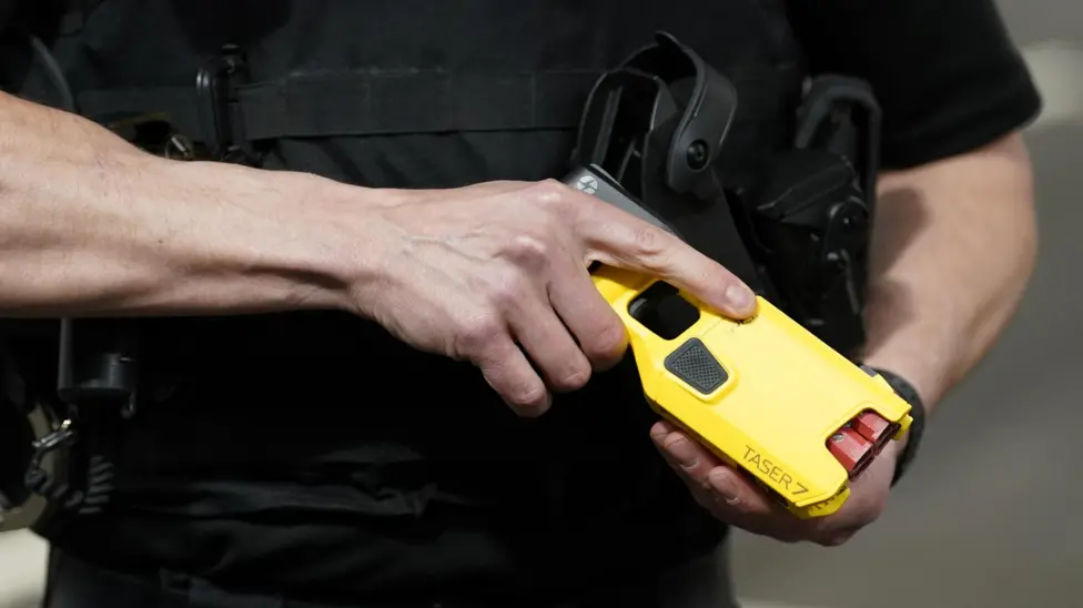 PC denies GBH after Tasered man fell from building